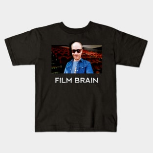 Film Brain Cinema Backdrop Kids T-Shirt